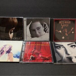 KD Lang, Liza Minelli, Abbe Lane, Adele 19, Bette Midler Gypsy Sarah Mclachin